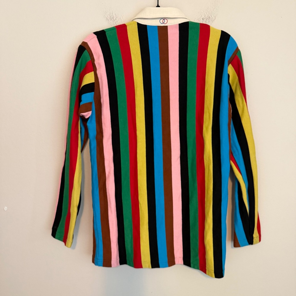 Rowing Blazers x Sports d'Epoque Heavyweight Striped Rugby Jersey XS unisex - Picture 5 of 6